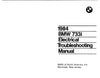 1984 BMW 735i Electrical Troubleshooting Manual - Download PDF