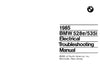 1985 BMW 528e - 533i Electrical Troubleshooting Manual - Download PDF