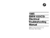 1985 BMW 635csi Electrical Troubleshooting Manual - Download PDF