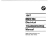 1987 BMW M3 Electrical Troubleshooting Manual - Download PDF