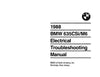 1988 BMW 635csi - M6 Electrical Troubleshooting Manual - Download PDF