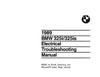 1989 BMW 325i - 325is Electrical Troubleshooting Manual - Download PDF