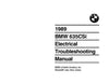 1989 BMW 635csi - Electrical Troubleshooting Manual - Download PDF