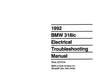 1992 BMW 318ic Electrical Troubleshooting Manual - Download PDF