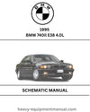 1995 BMW 740il E38 4.0L Schematic Manual - Download PDF