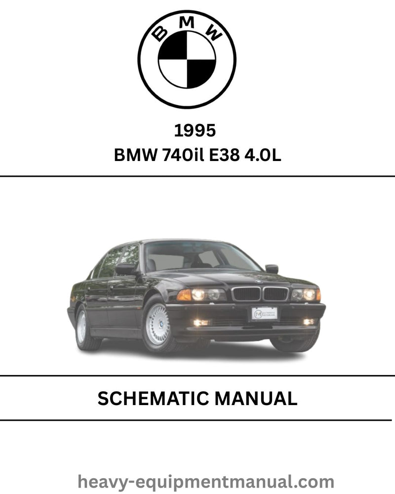 1995 BMW 740il E38 4.0L Schematic Manual - Download PDF