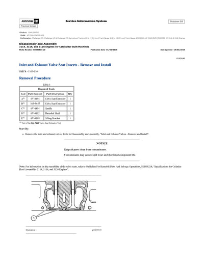 DOWNLOAD CATERPILLAR 45 CHALLENGER SERVICE REPAIR MANUAL 4KW
