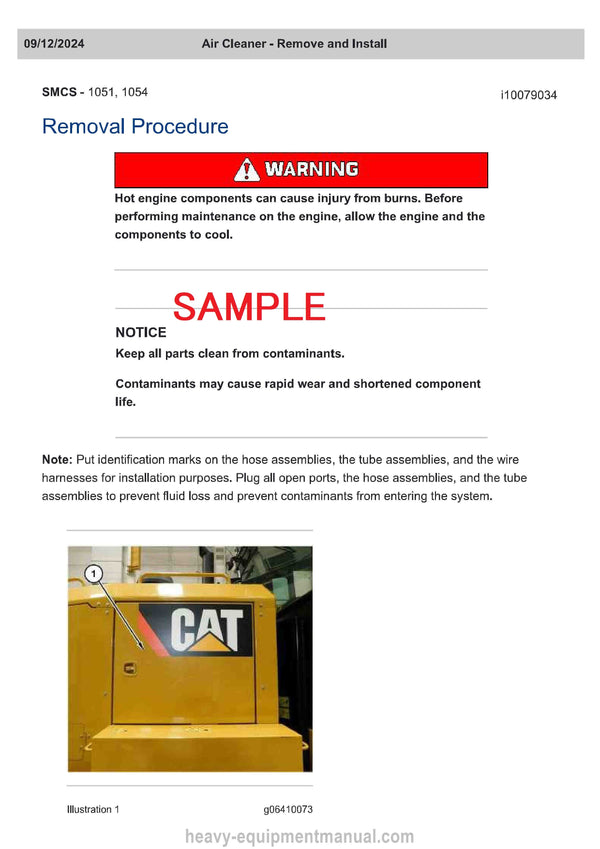 Caterpillar CP17 Vibratory Soil Compactor Service Manual (7M800001-UP) PDF Download