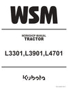 Kubota L3901 Tractor Service Repair Manual