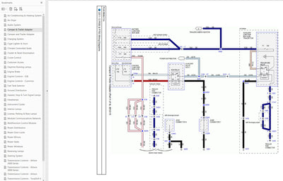 2011-2013 Ford F650, F750 Super Duty Truck Wiring Diagram Manual PDF Download
