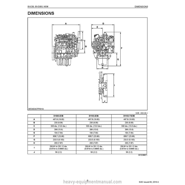 2017 Manitou V1505 E3B Engine Service Repair Manual (647124EN) PDF
