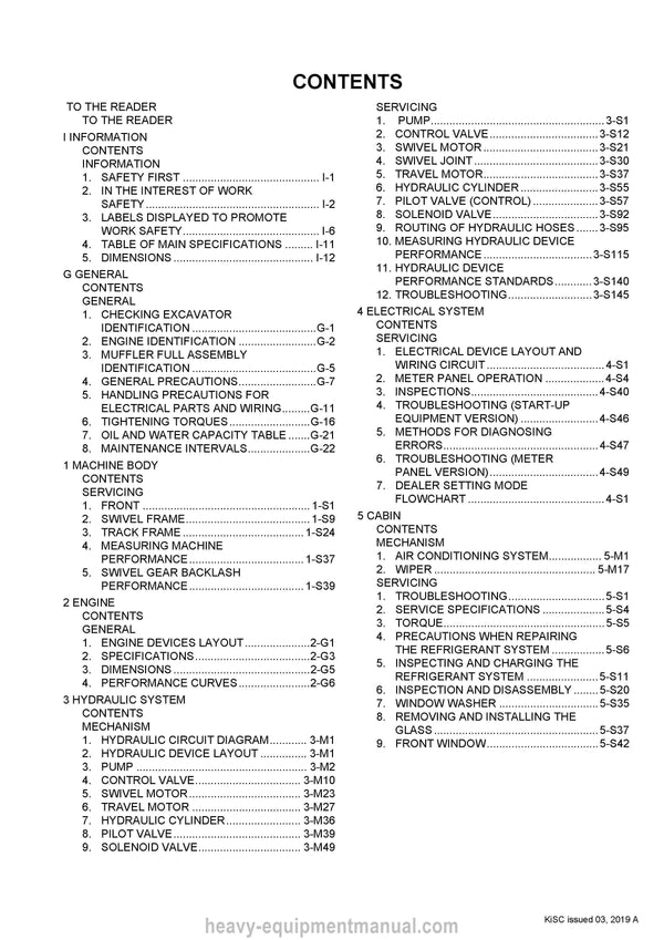 2019 Kubota KX042-4 Excavator Workshop Service Manual PDF Download (RY911-25102)