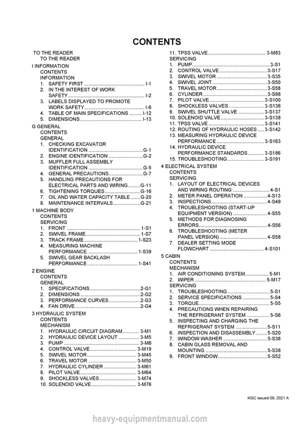 2021 Kubota KX080-4S Excavator Workshop Service Manual (RY911-24443) PDF Download