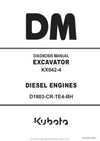 2022 Kubota KX042-4 Excavator Diagnosis Manual (RY910-25541) PDF Download
