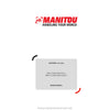 2022 Manitou MHT 12330 245D ST5 S1 Telehandler Service Repair Manual (647824EN) PDF