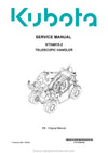 2023 Kubota KTH4815-2 Telescopic Handler Service Manual (TOB-0086982) PDF Download