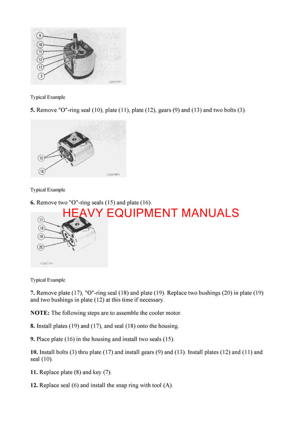 DOWNLOAD CATERPILLAR 205 EXCAVATOR SERVICE REPAIR MANUAL 3HC