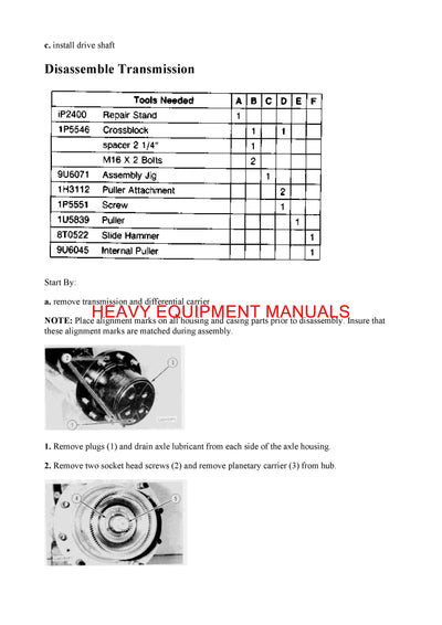 DOWNLOAD CATERPILLAR 212B EXCAVATOR SERVICE REPAIR MANUAL 3PJ