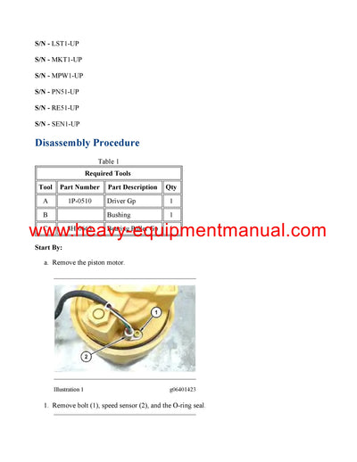 DOWNLOAD CATERPILLAR 236D SKID STEER LOADER SERVICE REPAIR MANUAL SEN