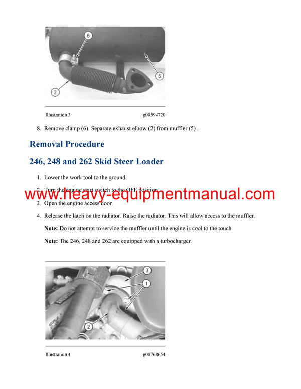 DOWNLOAD CATERPILLAR 236 SKID STEER LOADER SERVICE REPAIR MANUAL 4YZ