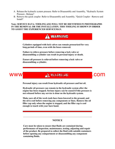 CATERPILLAR 262B SKID STEER LOADER PDT SERVICE REPAIR MANUAL
