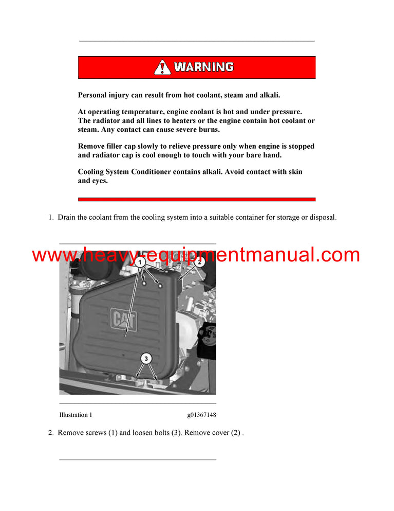 Caterpillar 262C2 Skid Steer Loader Full Complete Service Repair Manual TMW00001-UP