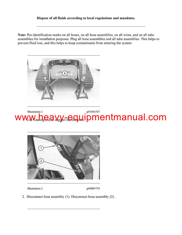 DOWNLOAD CATERPILLAR 267 MULTI TERRAIN LOADER SERVICE REPAIR MANUAL CMP