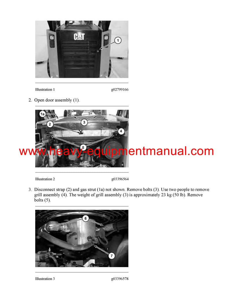 Caterpillar 277D Multi Terrain Loader Full Complete Service Repair Manual FMT00001-UP