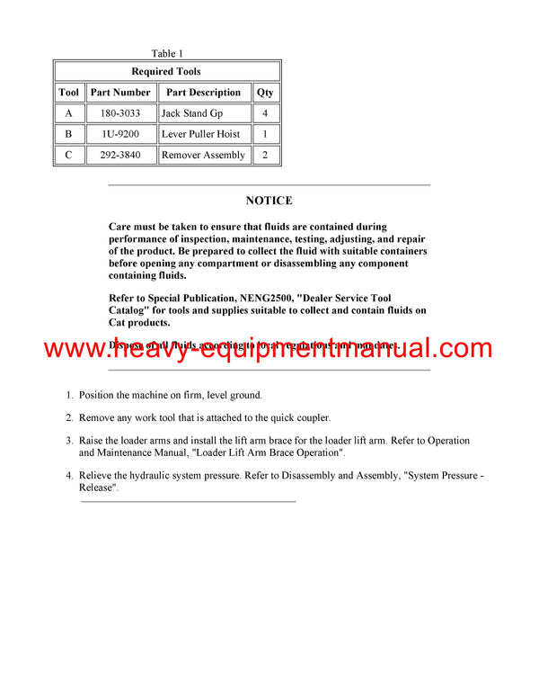 DOWNLOAD CATERPILLAR 277D MULTI TERRAIN LOADER SERVICE REPAIR MANUAL NTL