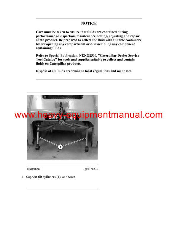 DOWNLOAD CATERPILLAR 279C COMPACT TRACK LOADER SERVICE REPAIR MANUAL MBT