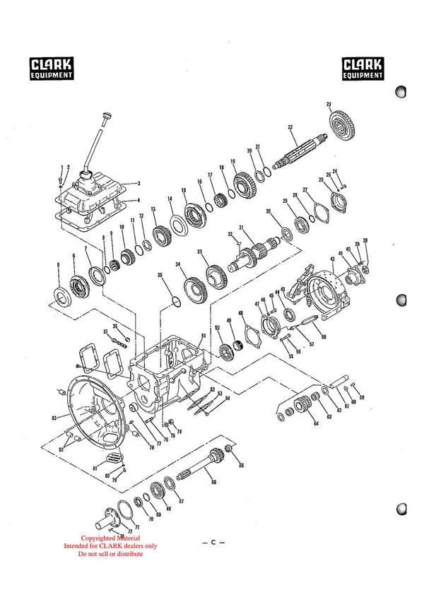 Clark 280V Transmission maintenance & service manual - PDF Download