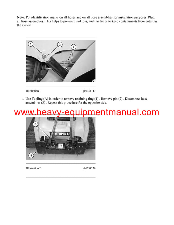 DOWNLOAD CATERPILLAR 289C2 COMPACT TRACK LOADER SERVICE REPAIR MANUAL RTD