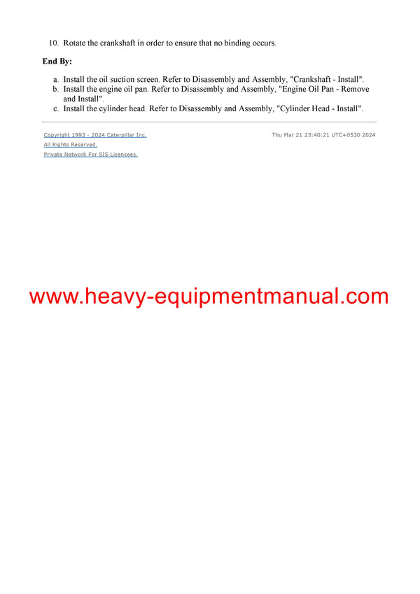 DOWNLOAD CATERPILLAR 301.5 MINI HYD EXCAVATOR Full Complete SERVICE REPAIR MANUAL 3YW