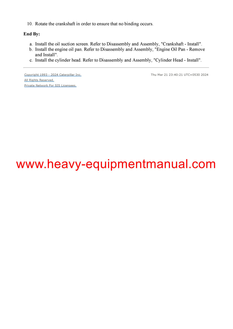 Caterpillar 301.5 MINI HYD EXCAVATOR Full Complete Service Repair Manual 3YW