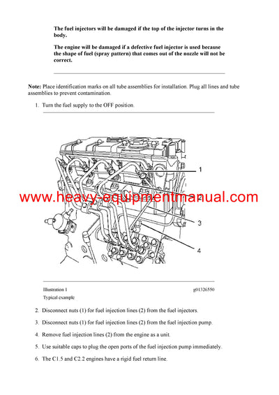 Caterpillar Cat 301.7 CR Mini Hydraulic Excavator Service Repair Manual (JH700001 and up)