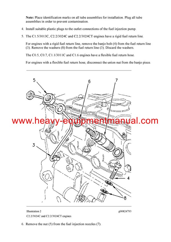 DOWNLOAD CATERPILLAR 3011C INDUSTRIAL ENGINE SERVICE REPAIR MANUAL 311