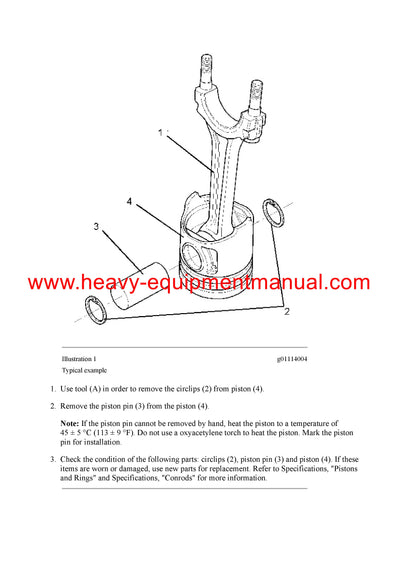 DOWNLOAD CATERPILLAR 3013C INDUSTRIAL ENGINE SERVICE REPAIR MANUAL 313