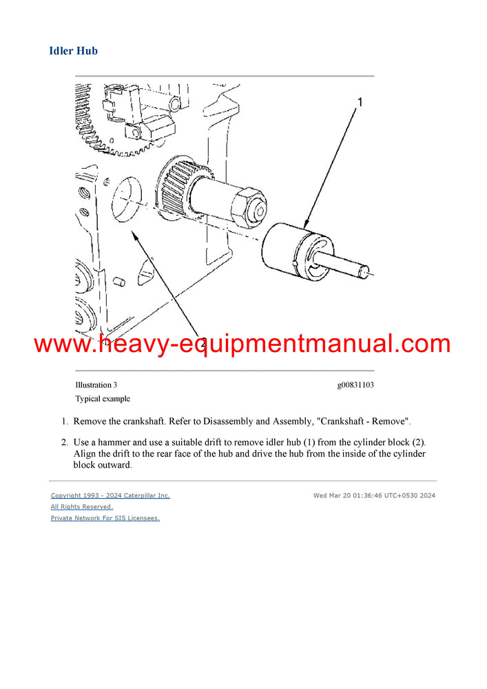 Download Caterpillar 3024C INDUSTRIAL ENGINE Full Complete Service Repair Manual 424