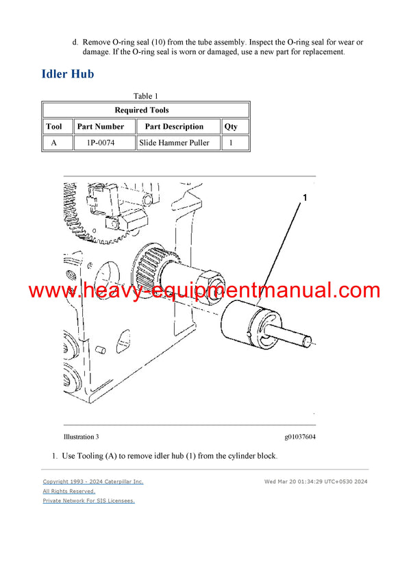DOWNLOAD CATERPILLAR 3024 INDUSTRIAL ENGINE SERVICE REPAIR MANUAL 4RF
