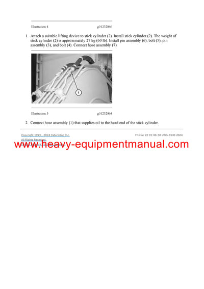 DOWNLOAD CATERPILLAR 303.5C MINI HYD EXCAVATOR SERVICE REPAIR MANUAL DMY