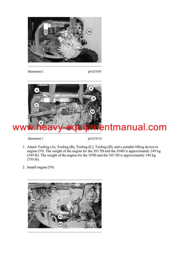 DOWNLOAD CATERPILLAR 303.5D MINI HYD EXCAVATOR SERVICE REPAIR MANUAL RHP