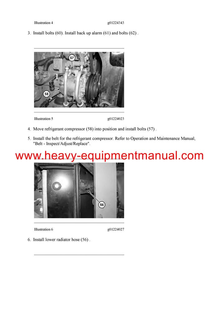 PDF Caterpillar 303.5D MINI HYD EXCAVATOR Service Repair Manual RHP