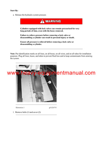 DOWNLOAD CATERPILLAR 303.5E MINI HYD EXCAVATOR SERVICE REPAIR MANUAL SFH