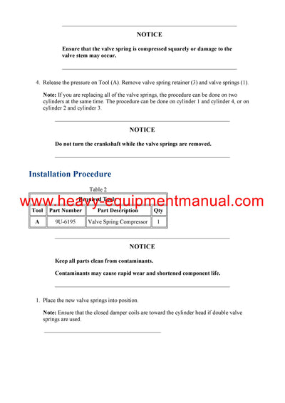 Caterpillar 3034 INDUSTRIAL ENGINE Full Complete Service Repair Manual 7EF