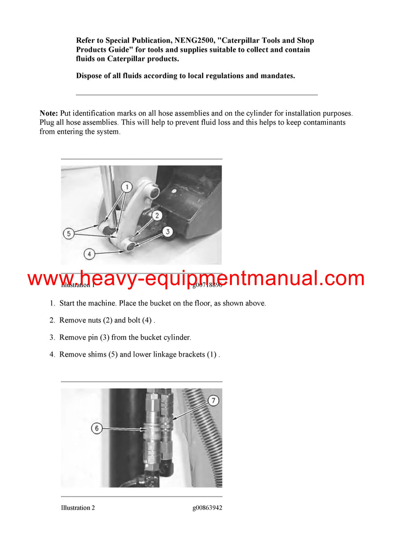 PDF Caterpillar 303 MINI HYD EXCAVATOR Service Repair Manual DMA