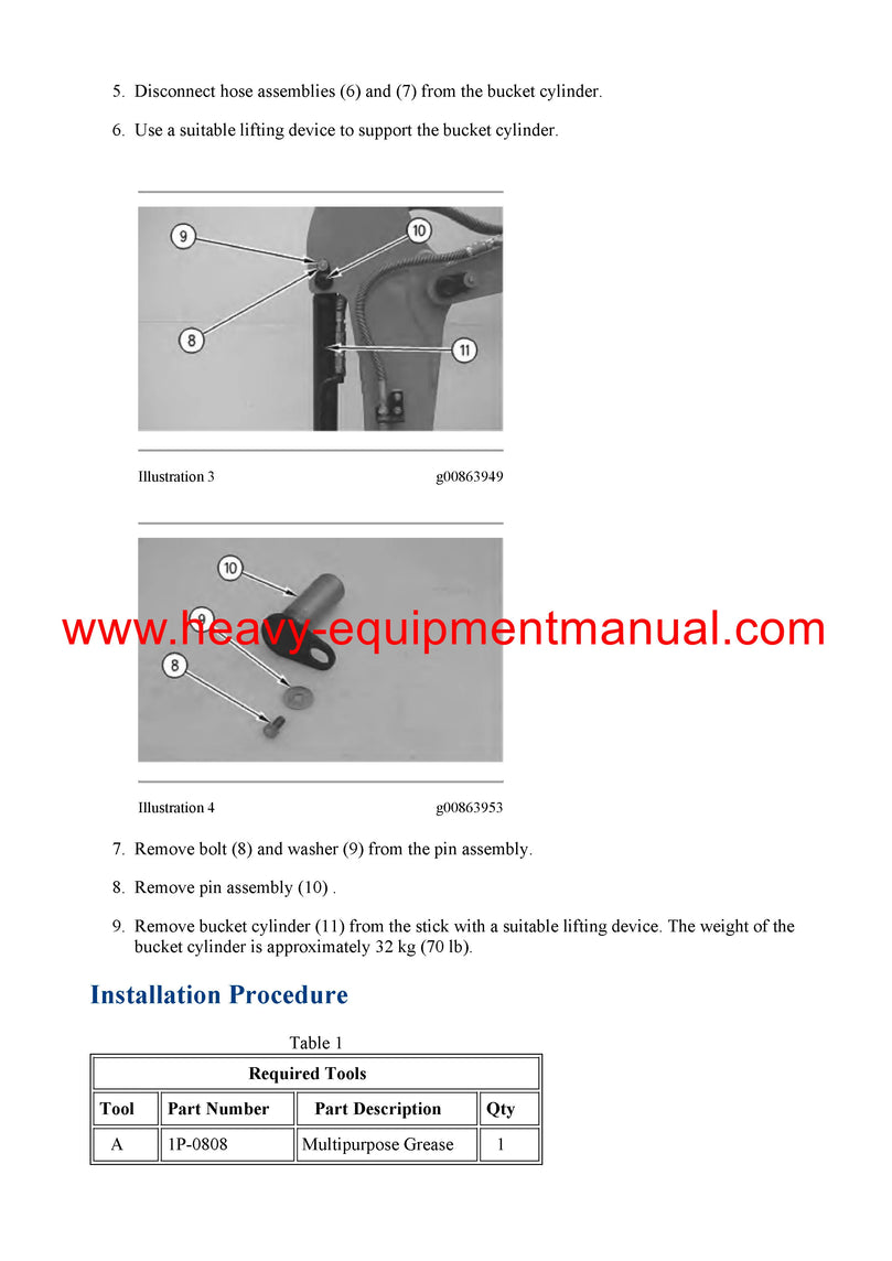 PDF Caterpillar 303 MINI HYD EXCAVATOR Service Repair Manual DMA