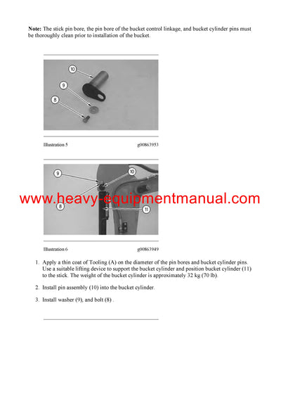 DOWNLOAD Caterpillar 303 MINI HYD EXCAVATOR SERVICE REPAIR MANUAL DMA