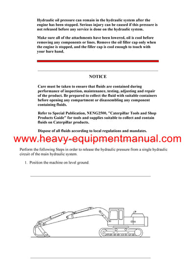 DOWNLOAD CATERPILLAR 304 MINI HYD EXCAVATOR SERVICE REPAIR MANUAL NAD