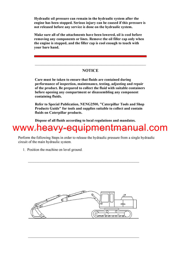 DOWNLOAD CATERPILLAR 304 MINI HYD EXCAVATOR SERVICE REPAIR MANUAL NAD
