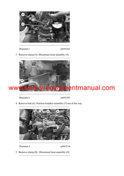 Caterpillar 305.5E2 Mini Hydraulic Excavator Full Complete Parts Manual CR51-UP